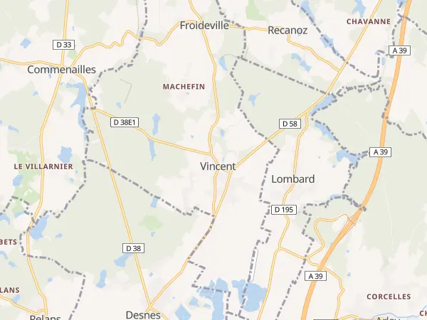 Plan de Vincent-Froideville