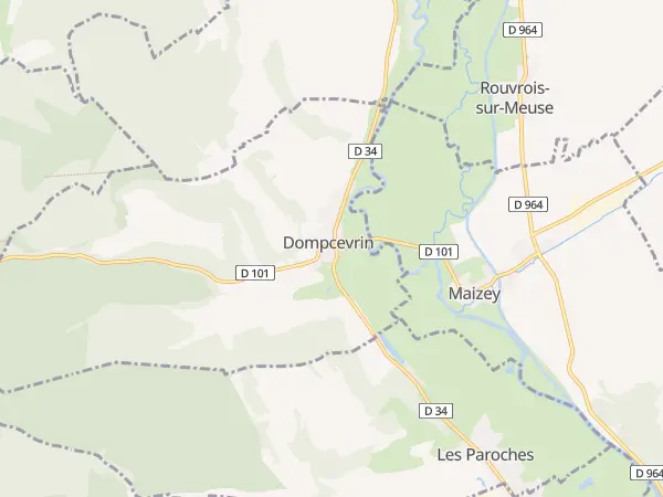 Plan de Dompcevrin