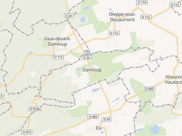 Plan de Damloup