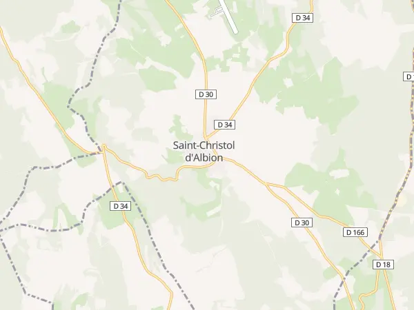 Plan de Saint-Christol