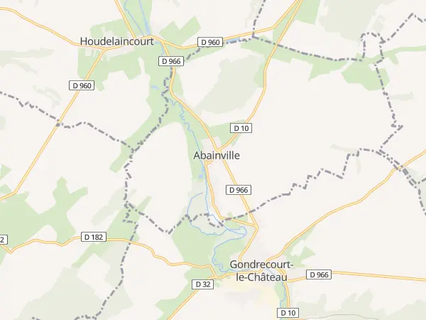 Plan de Abainville