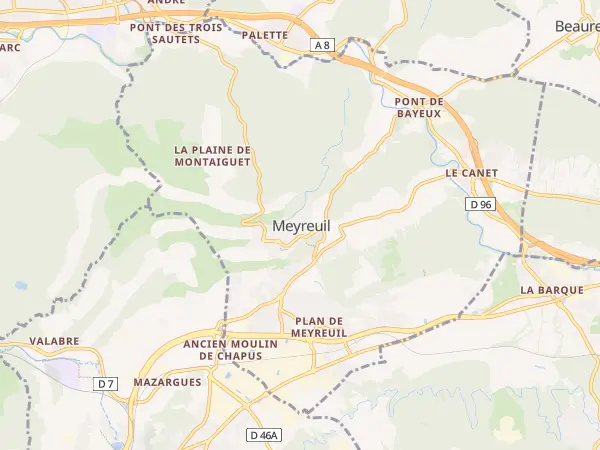 Plan de Meyreuil