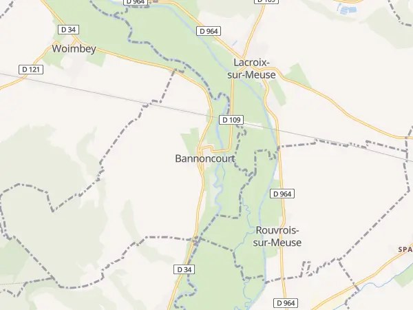 Plan de Bannoncourt