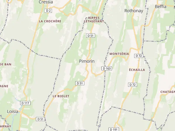 Plan de Pimorin
