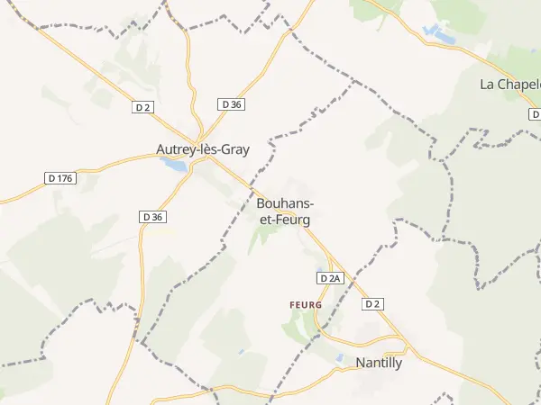 Plan de Bouhans-et-Feurg