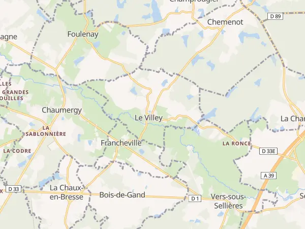 Plan du Villey