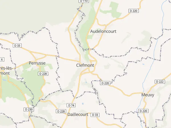 Plan de Clefmont