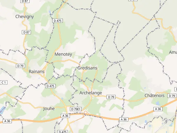 Plan de Gredisans
