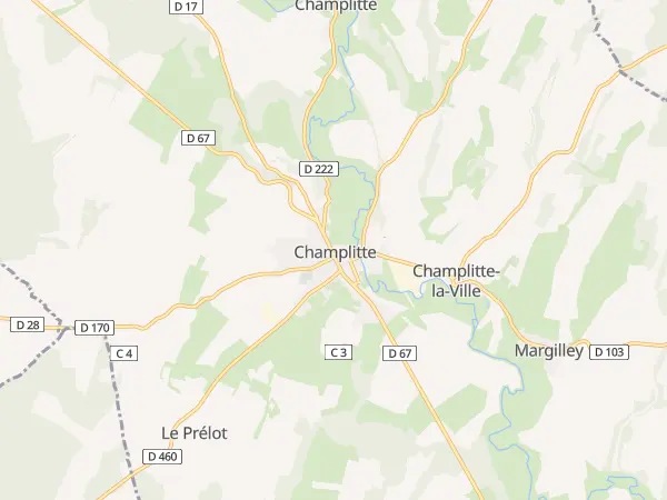 Plan de Champlitte