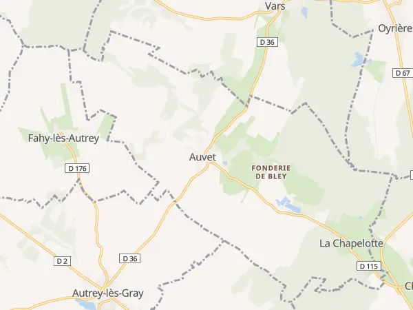 Plan de Auvet-et-la-Chapelotte