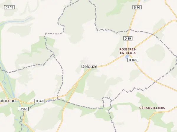 Plan de Delouze-Rosières