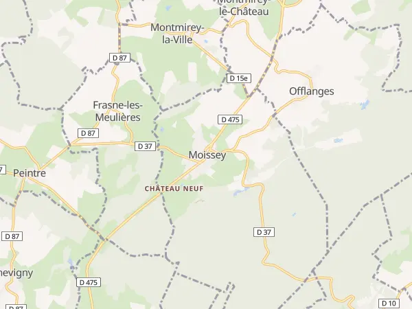 Plan de Moissey