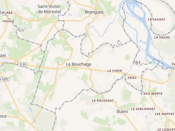 Plan du Bouchage