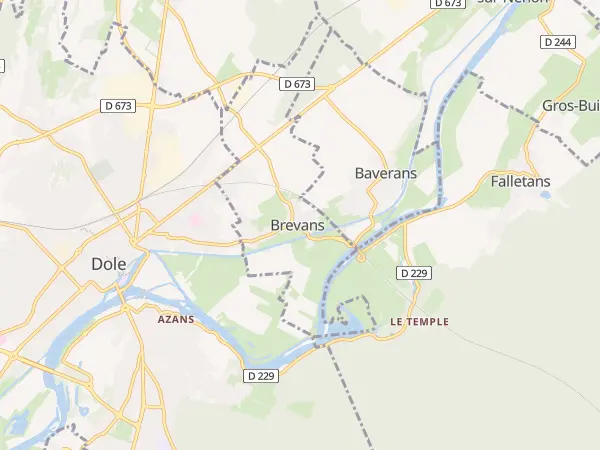 Plan de Brevans