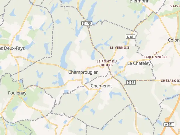 Plan de Champrougier