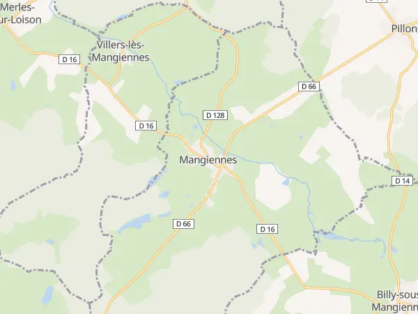 Plan de Mangiennes