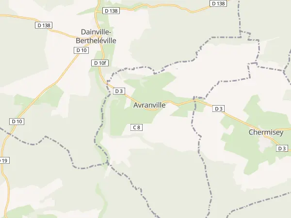 Plan de Avranville