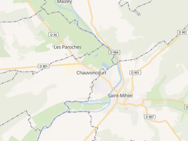 Plan de Chauvoncourt