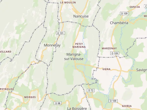 Plan de Marigna-sur-Valouse
