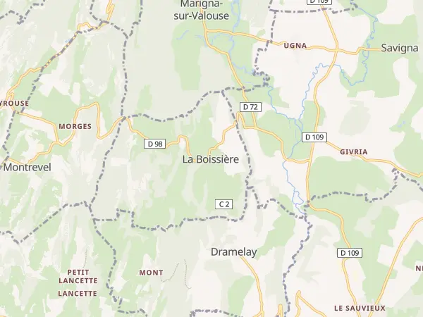 Plan de La Boissière