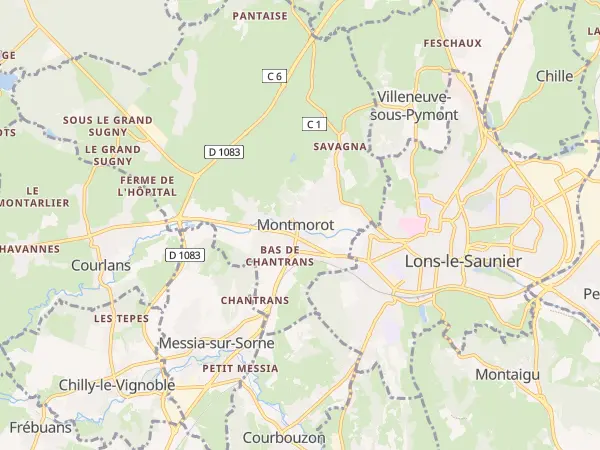 Plan de Montmorot