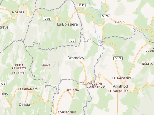Plan de Dramelay