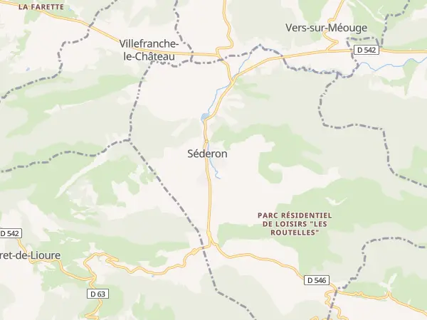Plan de Séderon