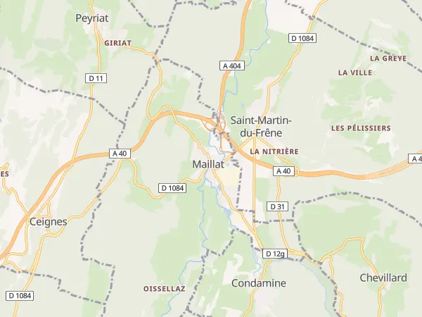 Plan de Maillat