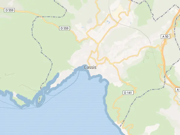 Plan de Cassis