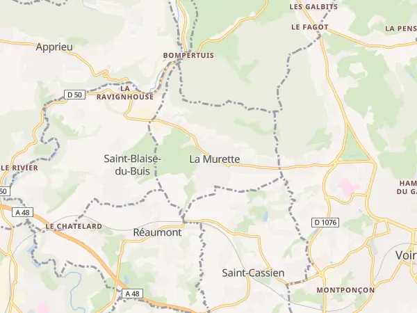 Plan de La Murette