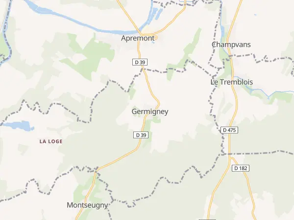 Plan de Germigney