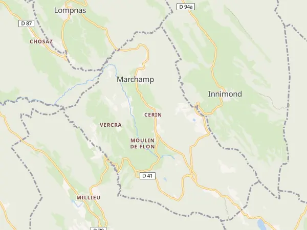 Plan de Marchamp