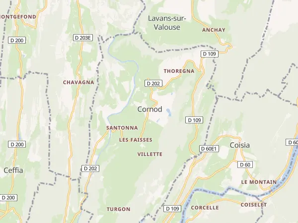 Plan de Cornod