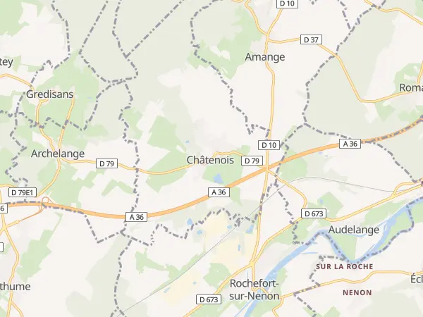 Plan de Châtenois