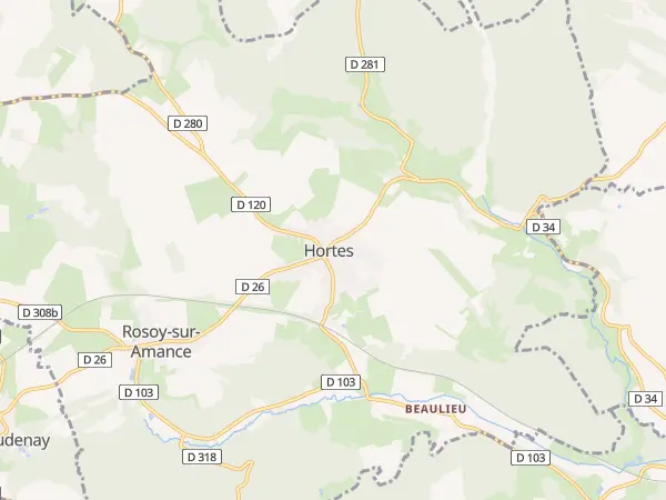 Plan de Haute-Amance