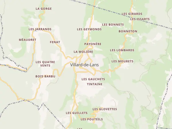Plan de Villard-de-Lans