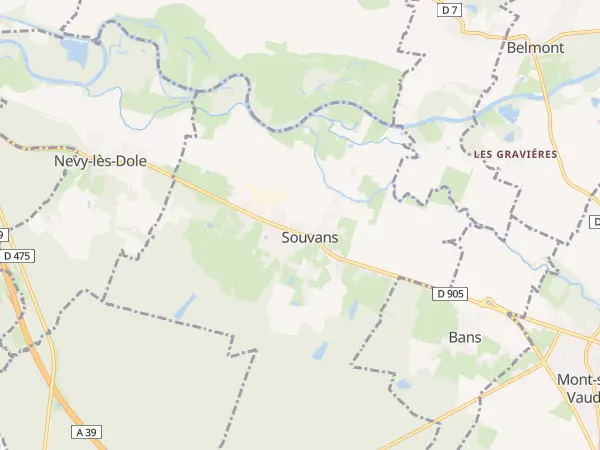 Plan de Souvans