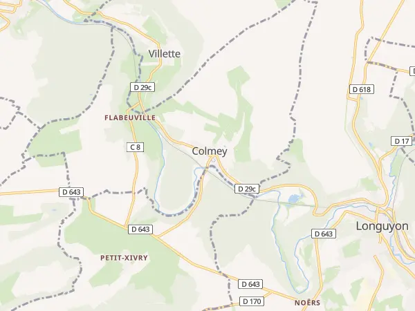 Plan de Colmey
