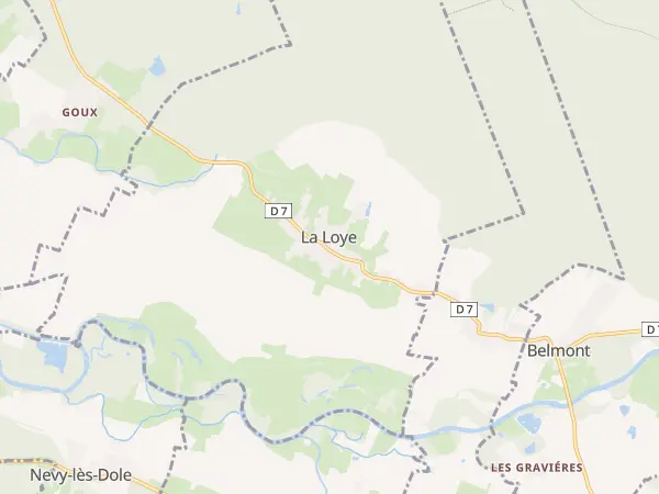 Plan de La Loye