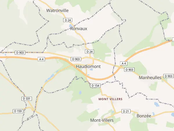 Plan de Haudiomont