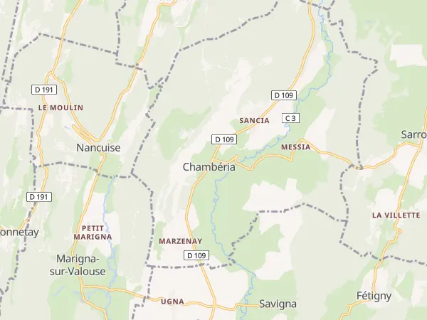 Plan de Chambéria