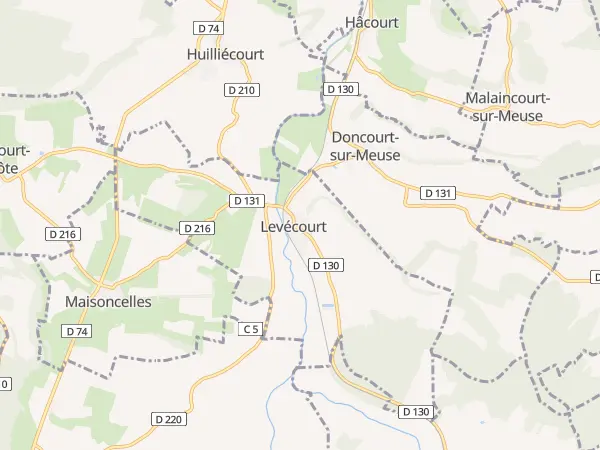 Plan de Levécourt