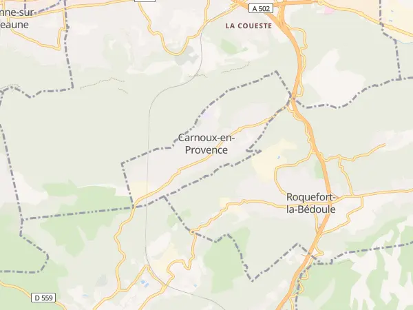 Plan de Carnoux-en-Provence