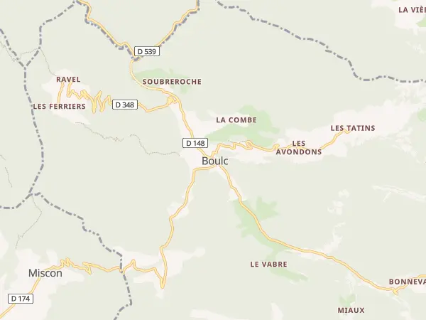Plan de Boulc
