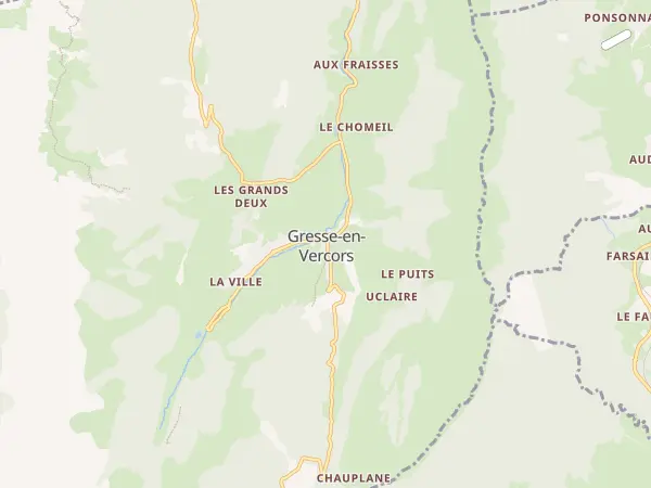 Plan de Gresse-en-Vercors