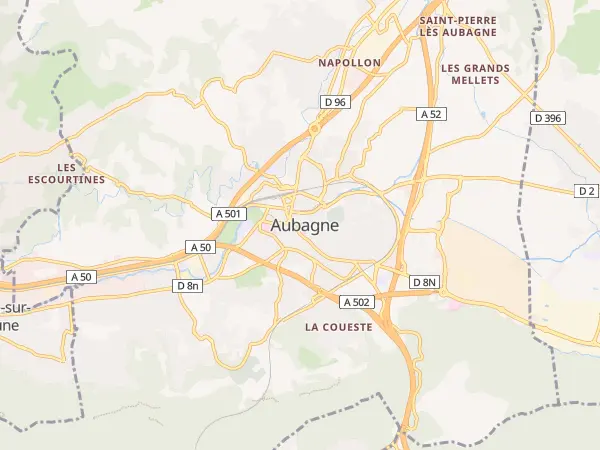 Plan de Aubagne