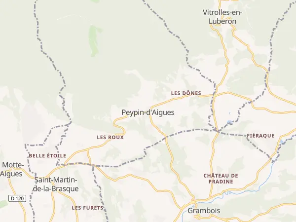 Plan de Peypin-d’Aigues