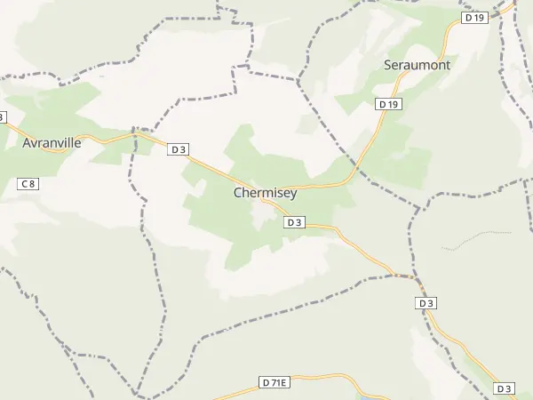 Plan de Chermisey