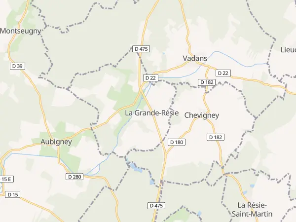 Plan de La Grande-Résie