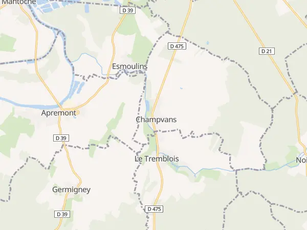 Plan de Champvans